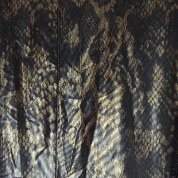 FUDA New York Animal Print Rain/Weather Coat SZ L - Picture 6 of 9